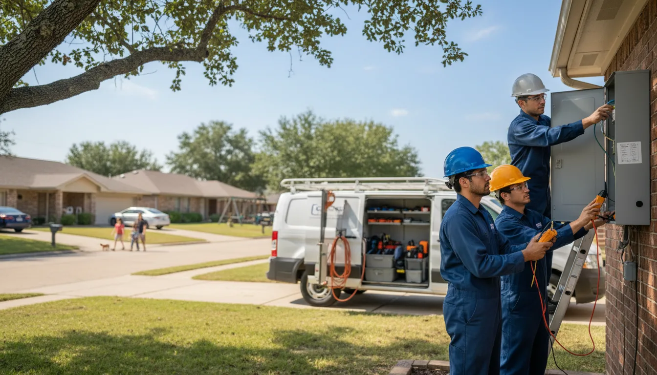 Certified electrician providing emergency electrical services in Supply, NC